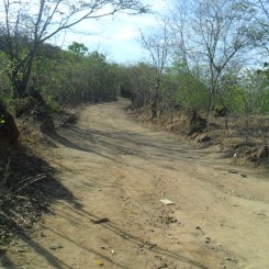 Trilha do Santo Sepulcro, em Juazeiro do Norte, Ceará, Fonte: Révia Gomes, 2014.